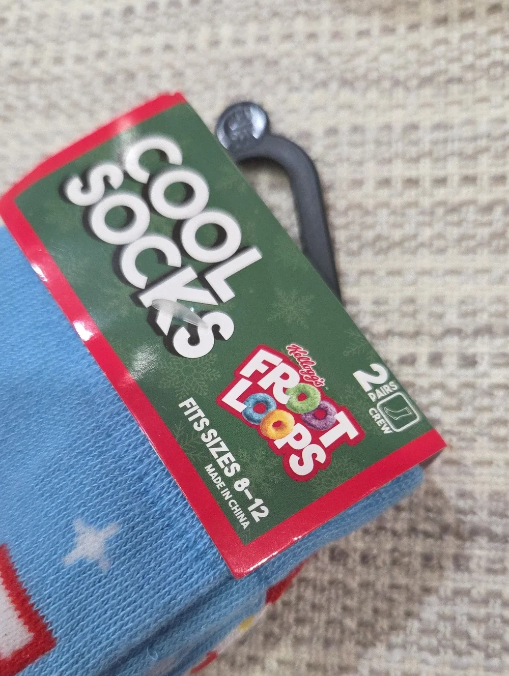 Froot Loops Novelty Socks - Cool Socks